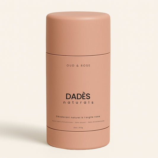 Déodorant Naturel à l'Argile Rose - Oud & Rose